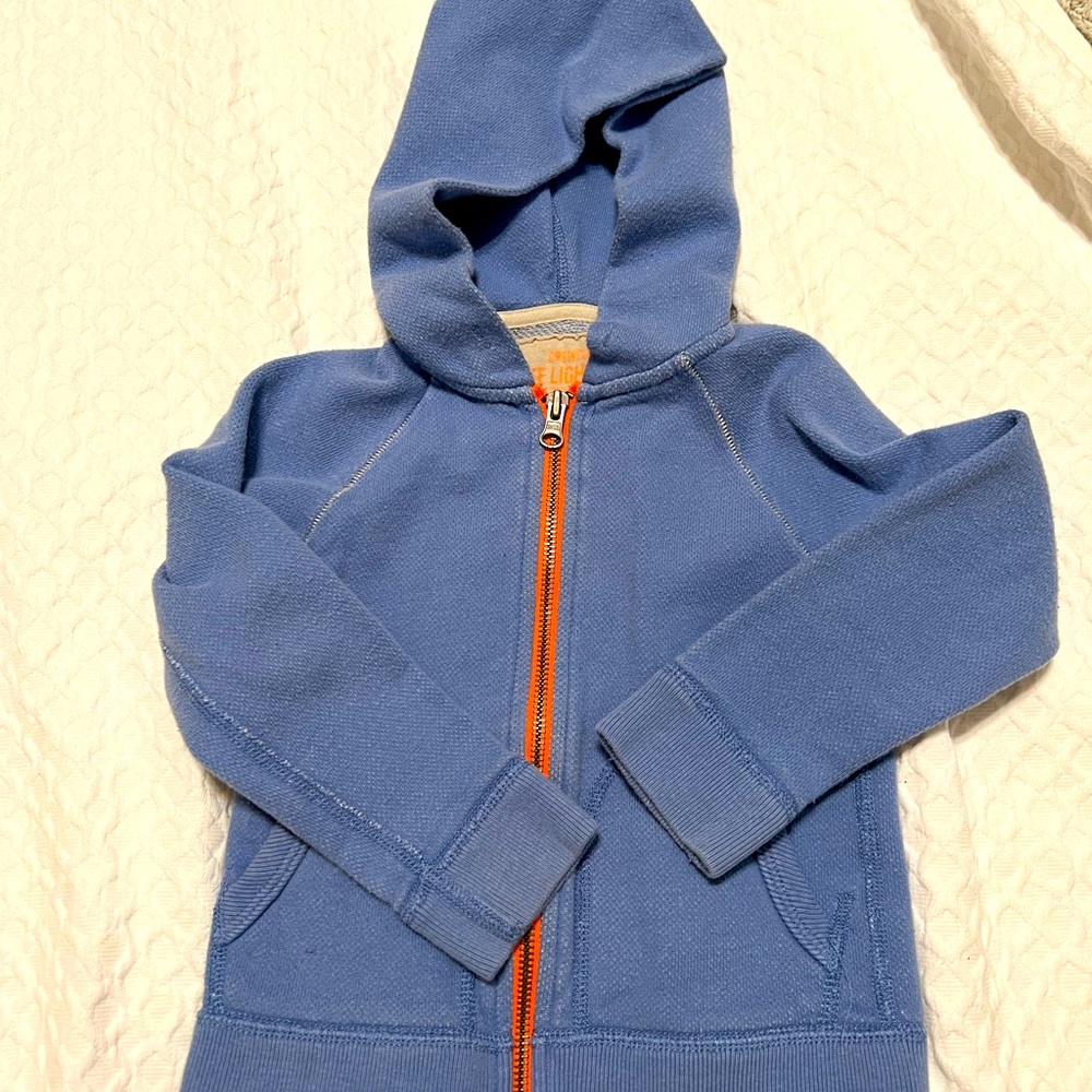 CREWCUTS Hoddie in blue for boys size 3T